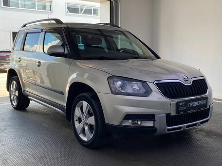 2014 Skoda Yeti I Рестайлинг, серый, 1250000 рублей, вид 3