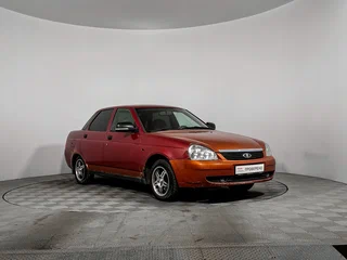 2007 Lada (ВАЗ) Priora I, красный, 135000 рублей, вид 3