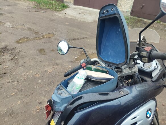 2003 BMW F 650 CS, фиолетовый, 310000 рублей - вид 10