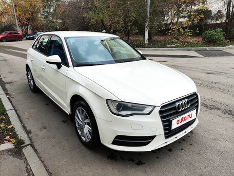 2013 Audi A3 III (8V), белый, 1130000 рублей, вид 5