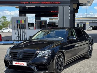 2017 Mercedes-Benz S-Класс 400 d Long VI (W222, C217) Рестайлинг, чёрный, 5280000 рублей, вид 2