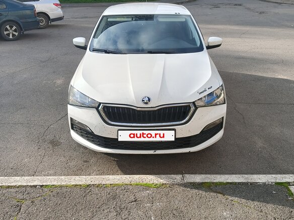 2020 Skoda Rapid II, белый