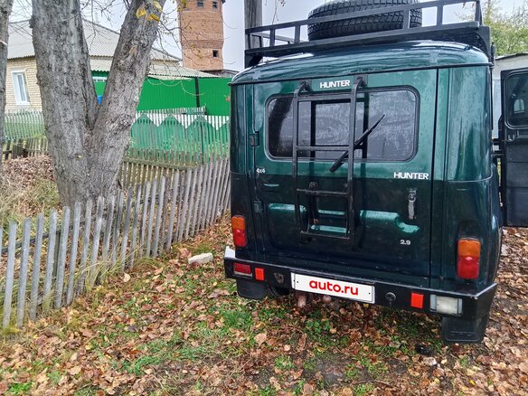 2012 УАЗ Хантер 315196, зелёный, 600000 рублей - вид 1