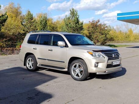 2012 Lexus LX 570 III Рестайлинг, бежевый, 4990000 рублей, вид 1