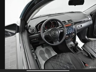 2004 Mazda 3 I (BK), чёрный, 750000 рублей, вид 3