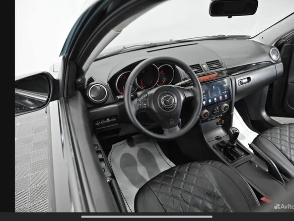 2004 Mazda 3 I (BK), чёрный, 450000 рублей - вид 2