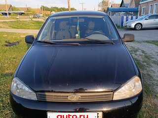 2010 Lada (ВАЗ) Kalina I, чёрный, 170000 рублей, вид 1