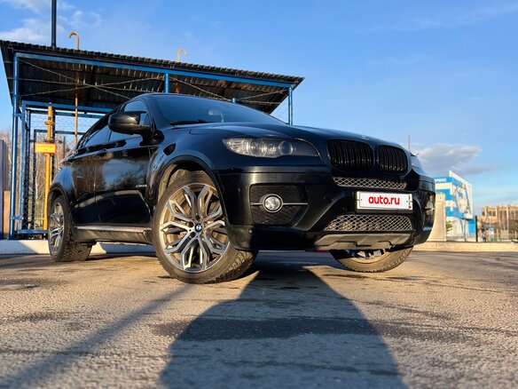 2009 BMW X6 35i 6-speed I (E71), чёрный, 1550000 рублей - вид 18