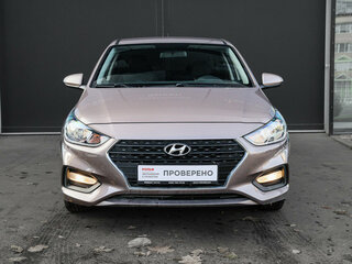 2018 Hyundai Solaris II, коричневый, 1550000 рублей, вид 2