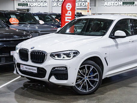 2018 BMW X4 30i II (G02), белый, 3949700 рублей, вид 2