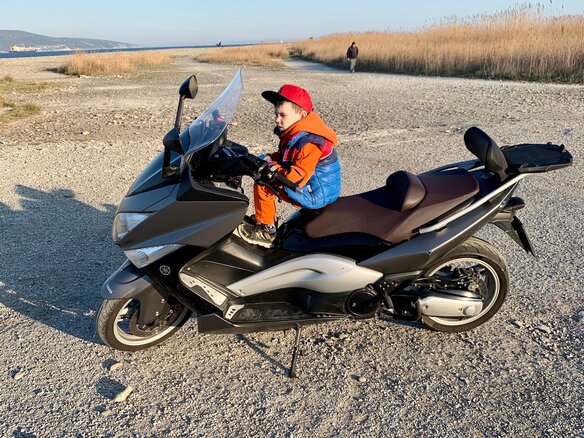 2008 Yamaha TMAX, серый, 495000 рублей - вид 1