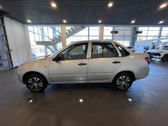 2014 Lada (ВАЗ) Granta I, серебристый, 451000 рублей - вид 5