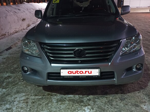 2008 Lexus LX 570 III, серый, 3800000 рублей