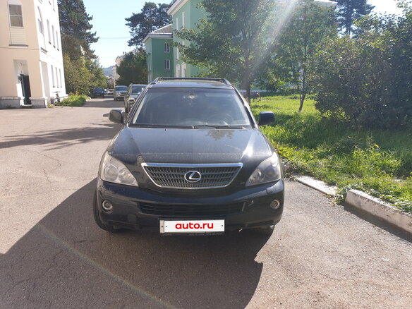 2007 Lexus RX 400h II Рестайлинг, чёрный, 1450000 рублей