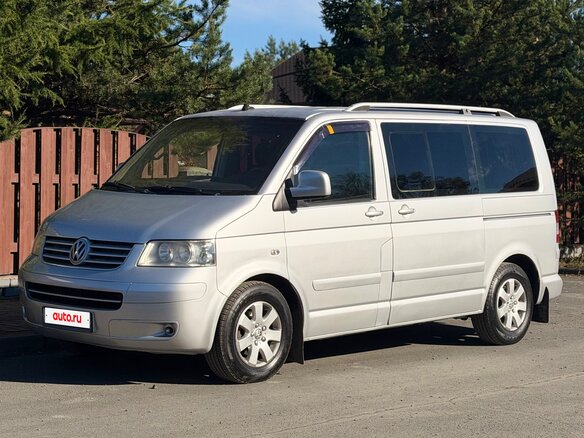 2007 Volkswagen Multivan T5, серебристый