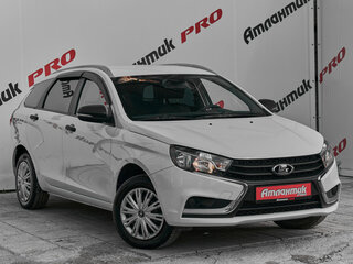 2019 Lada (ВАЗ) Vesta SW I, белый, 1100000 рублей, вид 3