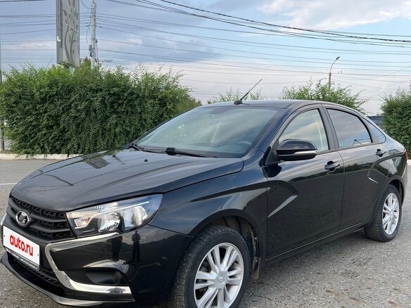 2018 Lada (ВАЗ) Vesta I, чёрный, 1150000 рублей - вид 11