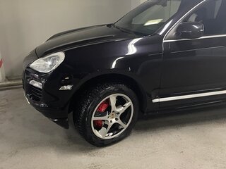 2008 Porsche Cayenne Turbo I Рестайлинг (957), чёрный, 1350000 рублей, вид 5