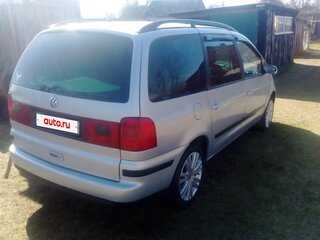 2002 Volkswagen Sharan I Рестайлинг, серебристый, 220000 рублей, вид 5