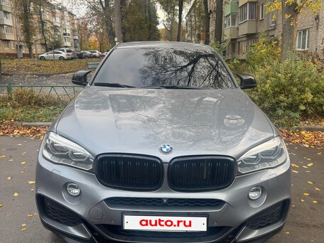 2018 BMW X6 40d II (F16), серый, 3999999 рублей, вид 3