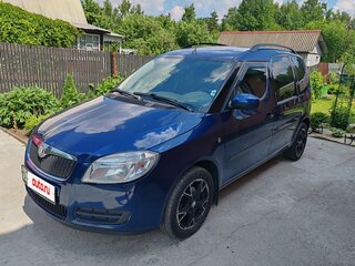 2009 Skoda Roomster I, синий, 500000 рублей, вид 1