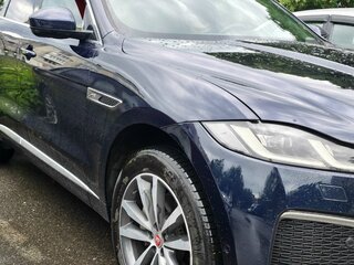 2021 Jaguar F-Pace I Рестайлинг, синий, 5350000 рублей, вид 2