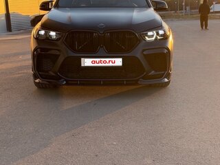 2021 BMW X6 M Competition III (F96), чёрный, 11200000 рублей, вид 2