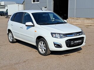 2014 Lada (ВАЗ) Kalina II, белый, 340000 рублей, вид 3