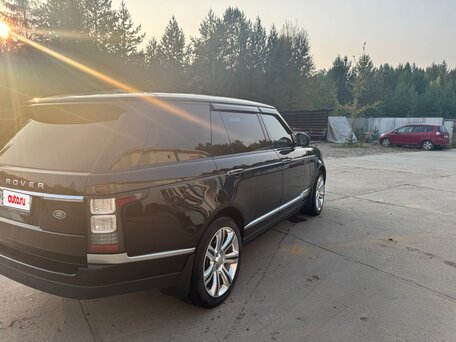 2014 Land Rover Range Rover Long IV, чёрный, 5500000 рублей, вид 4