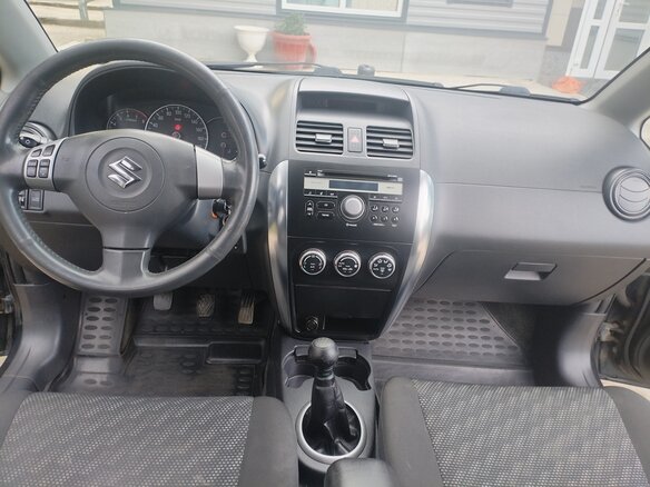 2008 Suzuki SX4 I (Classic), чёрный, 710000 рублей - вид 14