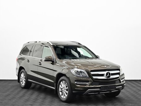 2014 Mercedes-Benz GL-Класс 400 II (X166), коричневый, 2695000 рублей, вид 1