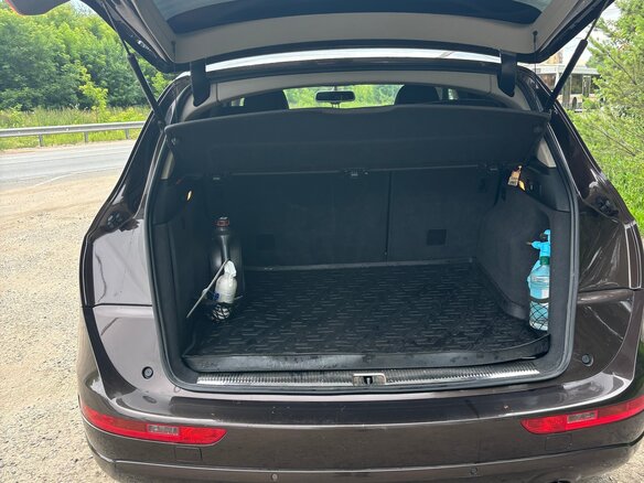 2012 Audi Q5 8tiptronic I (8R), коричневый, 1500000 рублей - вид 7
