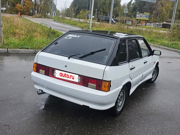 2005 Lada (ВАЗ) 2114, белый - вид 3