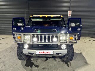 2008 Hummer H2 I Рестайлинг, синий, 4650000 рублей, вид 4