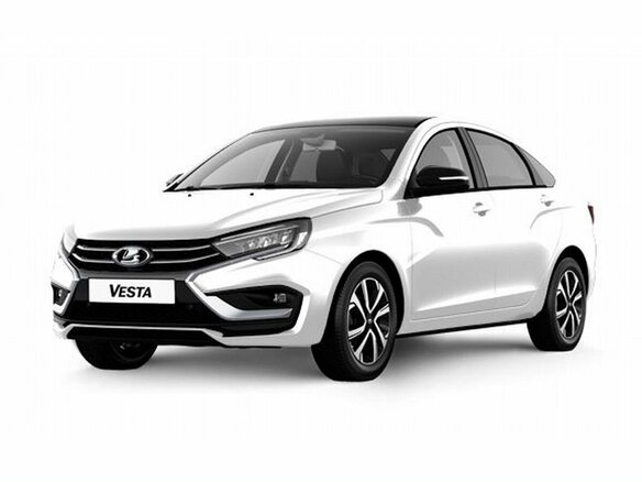 2026 Lada (ВАЗ) Vesta I Рестайлинг (NG), белый