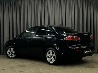 2008 Mitsubishi Lancer X, чёрный, 639900 рублей, вид 4