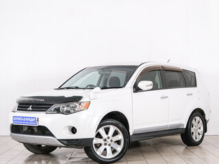 2008 Mitsubishi Outlander II, белый, 1099000 рублей, вид 3