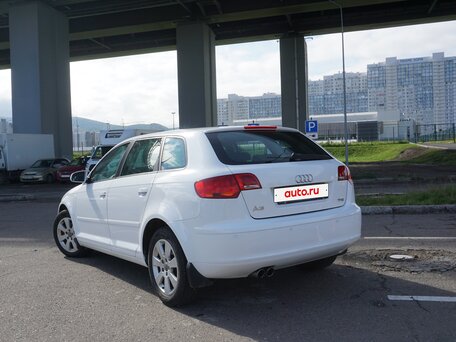 2008 Audi A3 II (8P) Рестайлинг 2, белый, 625000 рублей, вид 4