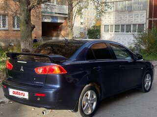 2008 Mitsubishi Lancer X, синий, 420000 рублей, вид 3