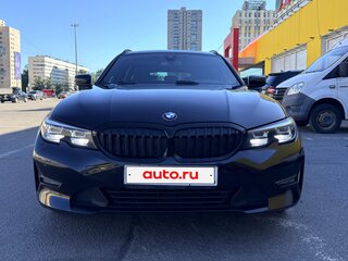 2021 BMW 3 серии 320d xDrive VII (G2x), чёрный, 3100000 рублей, вид 2