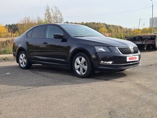 2019 Skoda Octavia III (A7) Рестайлинг, чёрный, 1510000 рублей, вид 1