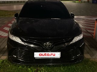 2020 Toyota Camry VIII (XV70), чёрный, 2480000 рублей, вид 4
