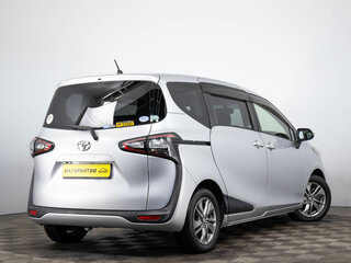 2016 Toyota Sienta II, серебристый, 1349000 рублей, вид 4