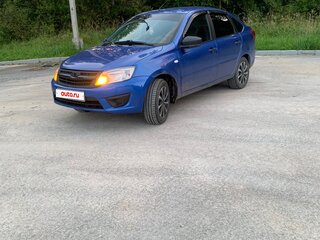 2017 Lada (ВАЗ) Granta I, синий, 395000 рублей, вид 1