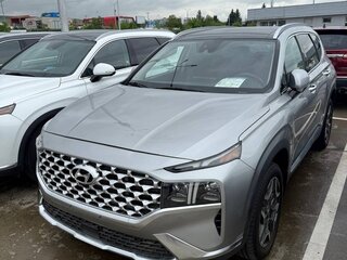 2022 Hyundai Santa Fe IV Рестайлинг, серый, 4500000 рублей, вид 4