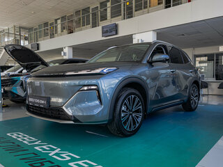 2026 Geely EX5 Гибрид EM-R, серый, 3829990 рублей, вид 1