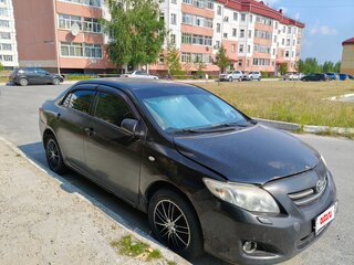 2007 Toyota Corolla X (E140, E150), чёрный, 450000 рублей, вид 1