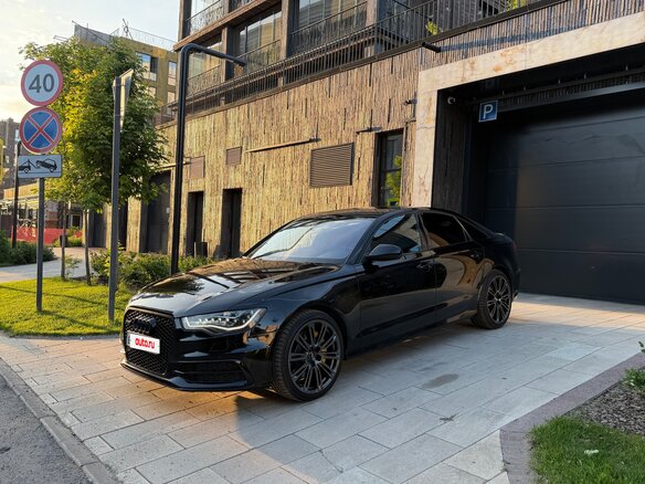 2011 Audi A6 IV (C7), чёрный, 2300000 рублей - вид 1