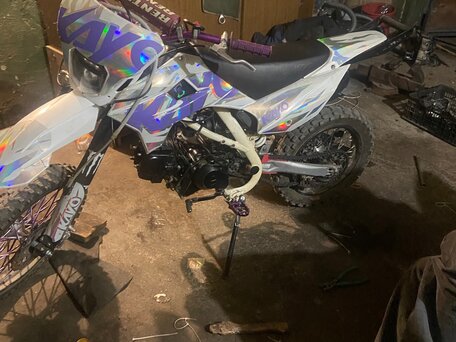 2025 Kayo Basic TT125, фиолетовый, 60000 рублей, вид 2