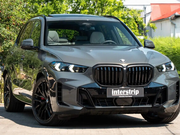 2026 BMW X5 40d IV (G05/G18) Рестайлинг, серый - вид 2